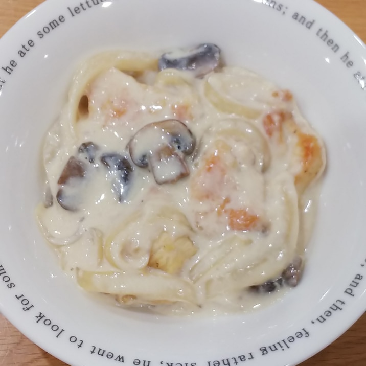 鶏むね肉とマッシュルームのクリーム煮